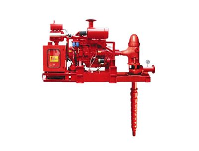 柴油機深(shēn)井消防泵